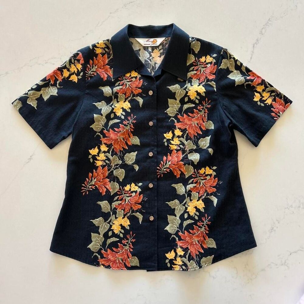 Mango Women's Black Shirt